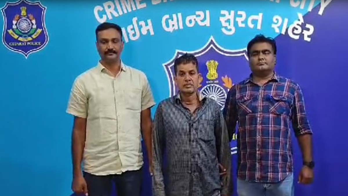 ‘કાનૂન કે હાથ લંબે હોતે હે’ : સુરતમાં 31 વર્ષે હત્યાનો આરોપી ઝડપાયો, 1994માં હત્યા કરીને ફરાર થઈ ગયો હતો